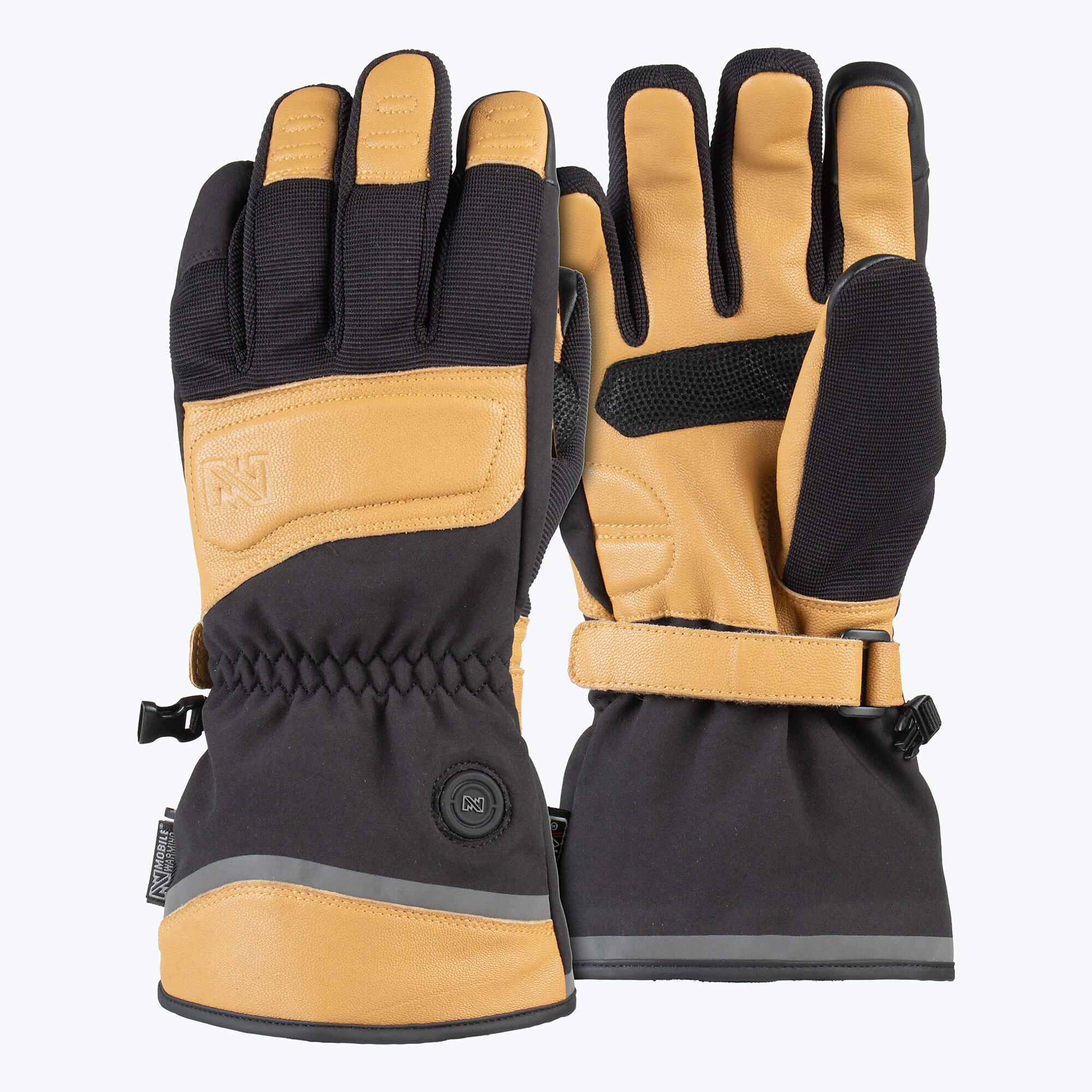 Mobile Warming Blacksmith V2 Glove | Unisex | Black /Tan | 2XL